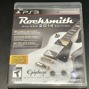 Rocksmith 2 All New 2014 Edition PS3 PlayStation Game